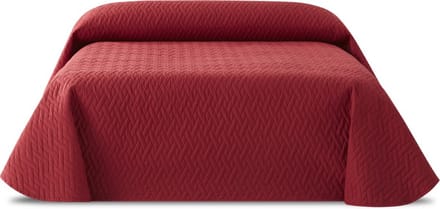 Waterproof bedsprei - Urine bestendig - Bedmaat 80-90 cm Spreimaat 180x270 cm - Rood