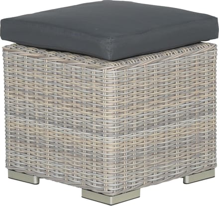 Garden Impressions Tennessee tuin hocker 45x45 cm - vintage willow