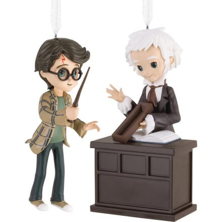 Hallmark Storied Moments Harry Potter Ornaments - Set of 2 - Harry Potter & Ollivander