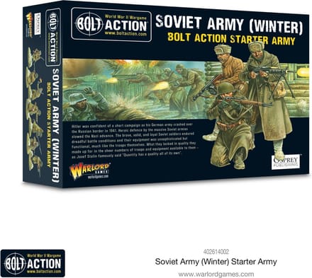 Bolt action: Soviet Army (Winter) starter army