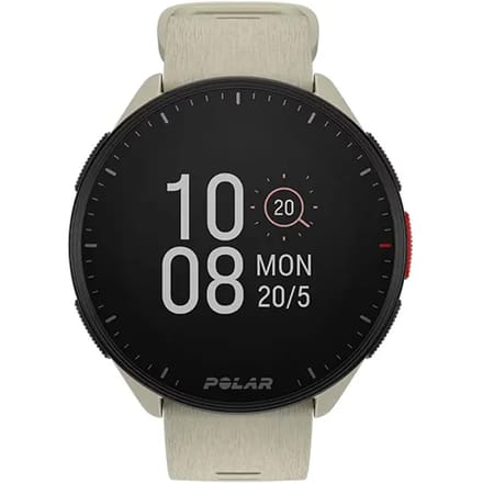 Polar Pacer -  GPS Hardloophorloge -  Cloud White - Maten S-L