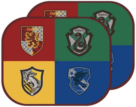 Harry Potter Houses zonnescherm voor raam 2 pcs