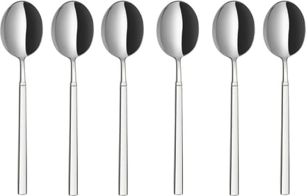Bonna Tafellepel - Grace - RVS - 21 cm - set van 6