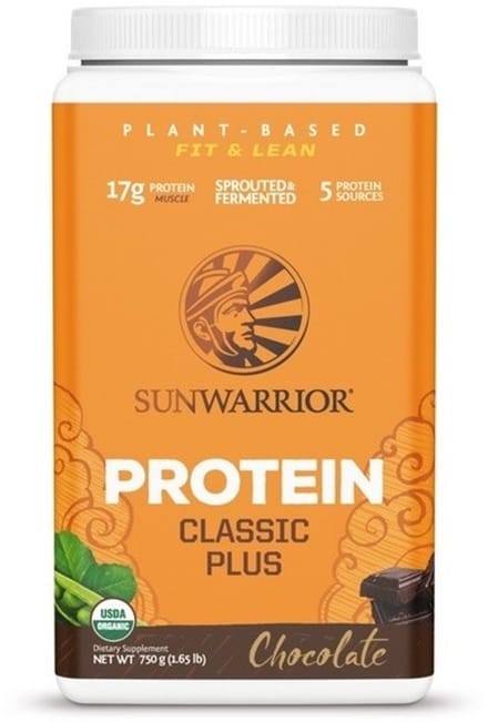 Sunwarrior - classic plus - Chocolade Proteine Poeder – 750 gram