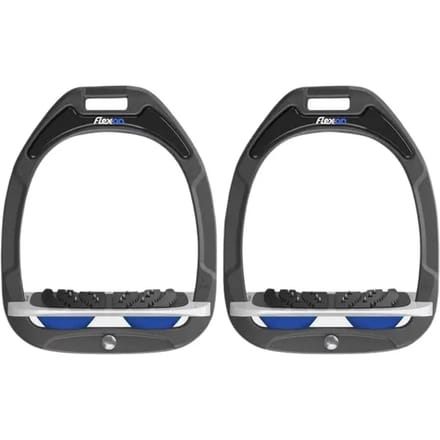 Ingeklapte Ultra Grip Steigeren Antraciet/Wit/Blauw Flex-On Green Composite
