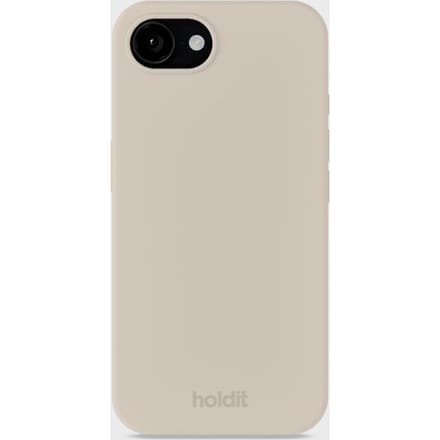 Phone Case Silicone Light Beige iPhone 16e