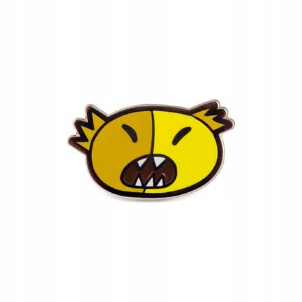 Pinets Animals - Dames Broche - Monster - Rykercz - Hard Emaille