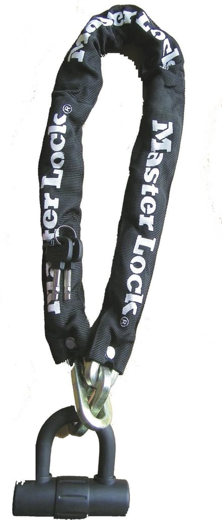 Master Lock 8234EURDPRO Ketting Zwart Sleutelslot
