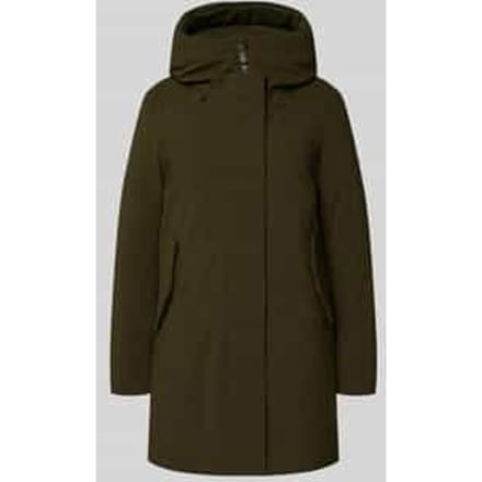 Parka met gevoerde opstaande kraag, model 'Nellie'
