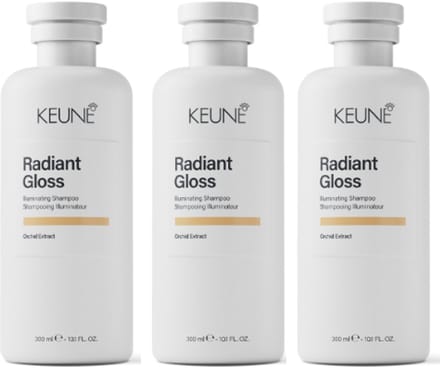 3 STUKS - Keune Care Radiant Gloss Illuminating Shampoo 300 ml
