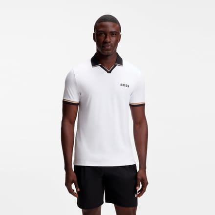 BOSS Serve 2 Polo Heren-wit