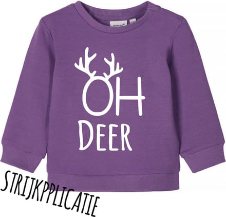 Strijkapplicatie _ Kerst _ Oh Deer