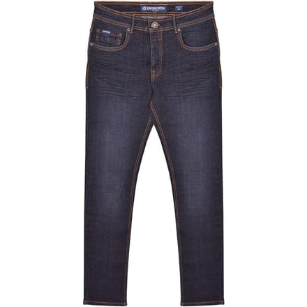 Lambretta Heren Stafford Slim Jeans (Donker Marine)