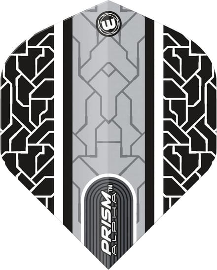 Dartvluchten Zwart Wit - Professionele Dartflights Set