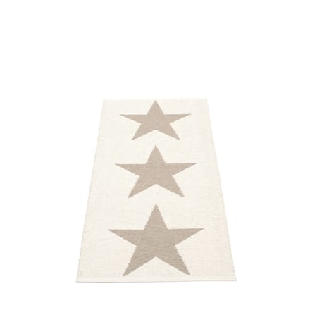 Pappelina - Viggo One vloerkleed - modder - 70 x 150 cm - bruin