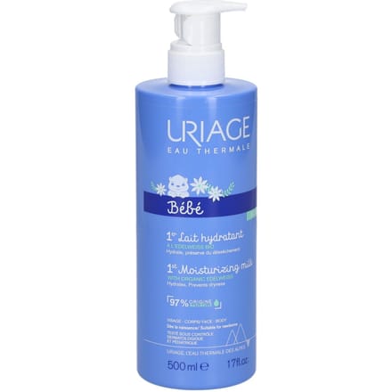 Uriage Baby 1st Moisturizing Milk with Organic Edelweiss 500 Melk