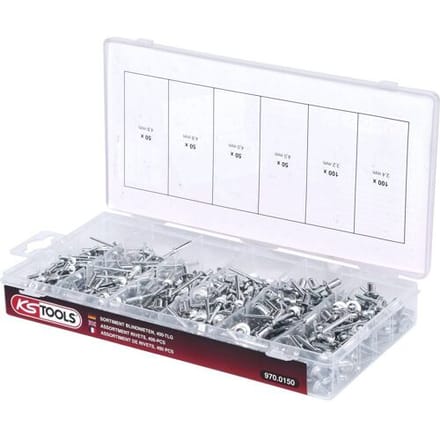KS Tools 970.0150 Popnagel Staal Aluminium Aluminium 9700150 1 stuk(s)