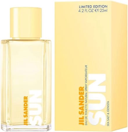 Jil Sander Sun Sea Salt & Genista - Damesparfum eau de toilette - 125 ml