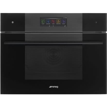 SMEG Omnichef Galileo Oven Oven , Linea, 45 cm, Multitech, Zwart, Vapor Clean