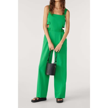 BA&SH Combinaison Cressy Vert Maat: 36 | Jumpsuits Outlet | Dames | Groen