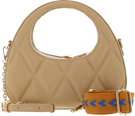 SEIDENFELT MANUFAKTUR Schoudertas Nordli Handbag Light Sand / Gold Beige