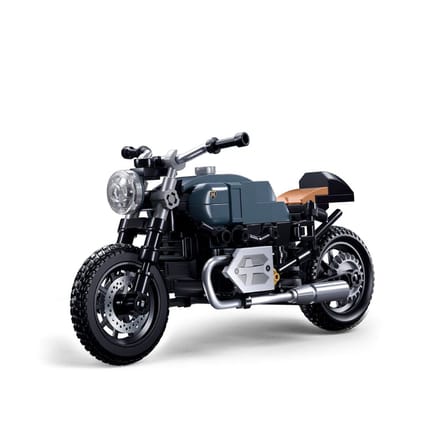 Sluban ModelBricks Motorcycle RNINEMS bouwspeelgoed – Constructiespeelgoed motor modelbouw – bouwdoos met 191 bouwstenen – M38-B1134 – vanaf 10 jaar