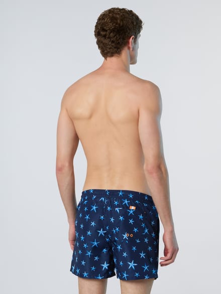 North Sails Zwembroek REPREVE® met oceaan print
