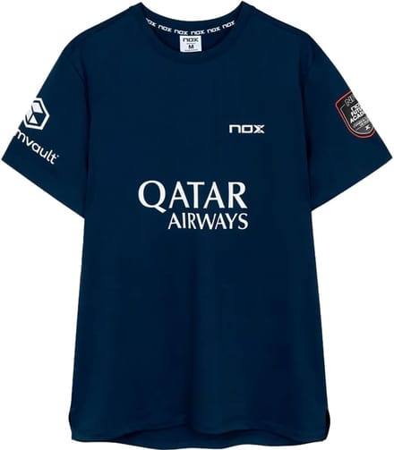 Nox Sponsors AT10 Dark Blue Agustin Tapia T-shirt 2026, S