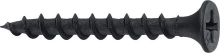 Gipsplaatschroeven Trompetkop grove draad 3,9 X 25 mm gefosfateerd / PH2 - Set 1000 stuks