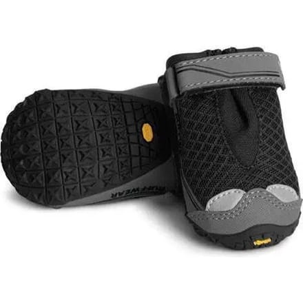 Ruffwear Grip Trex Boots - M - Obsidian Black - Set van 2