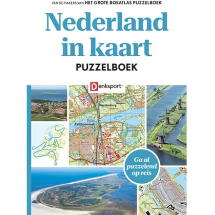 Denksport - Nederland in kaart Puzzelboek - logische puzzels