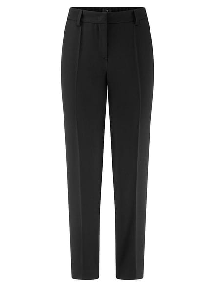 7/8-broek Slim Fit Van Peter Hahn zwart