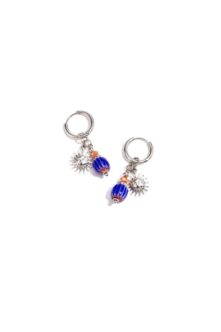 Sun Happy Charm oorbellen - Verkleurt Niet - Cadeau - Goudlief