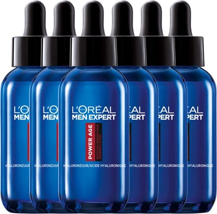 L'Oréal Men Expert Power Age Serum - 6 x 30 ml - Voordeelverpakking