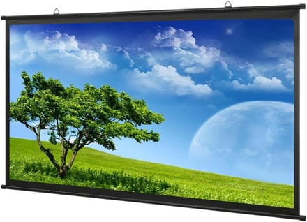 Projectiescherm - Filmscherm Beamer - Thuisbioscoop Ervaring - 4K HD Compatibel - 60 Inch - Wit