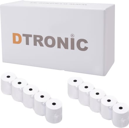 DTRONIC -Thermorollen 5 stuks ST16 - POS 57mm | Kassabonrol