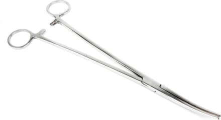 X2 Kromme Onthaaktang - 25cm - Vistang - Arterietang - Hakensteker