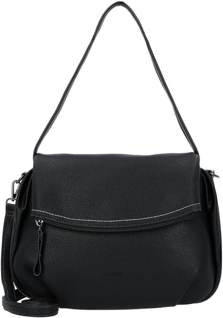 Gabor schoudertas Mabel Hobo Bag Black zwart