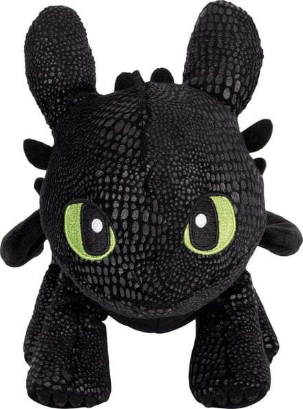 30 cm tandeloze pluchen draak figuur