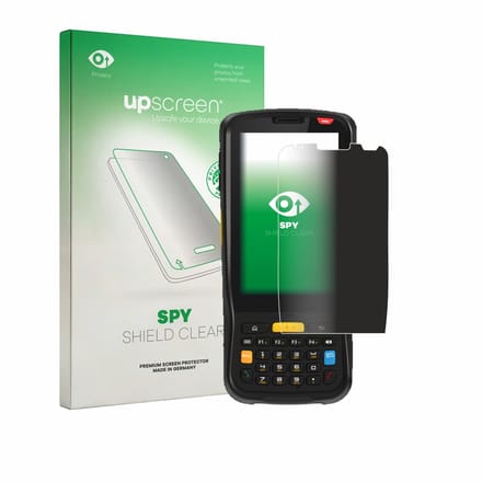 upscreen - privacy screenprotector voor Newland MT65 Beluga V - Folie Beschermfolie Blauwlichtfilter