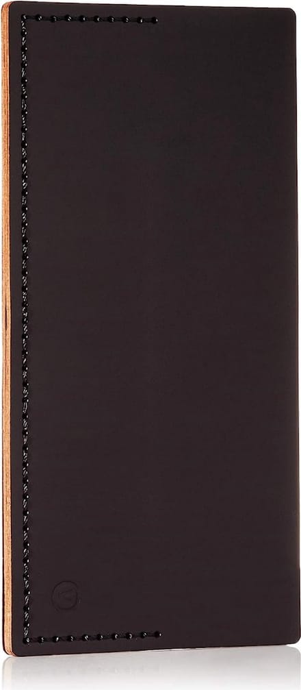 Vacavaliente - Stack Pasjeshouder S3 Dubbel (by Harry Allen) - Gerecycled Leer - Zwart