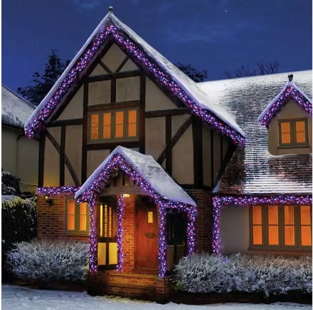 Premier 480 Veelkleurige Multifunctionele LED Kerstverlichting  20m Timer Functie