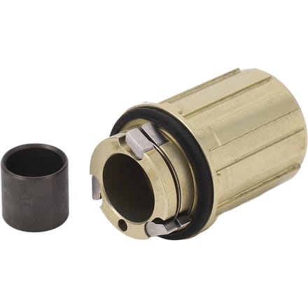 Corps de roue libre de vélo 11 vitesses en alliage d'aluminium, 2 roulements, trou de 15 mm, pour VTT et route beige