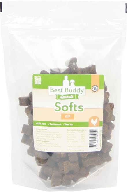 Softs Kip 180 gram - Trainingssnack - Glutenvrij - Best Buddy Pets