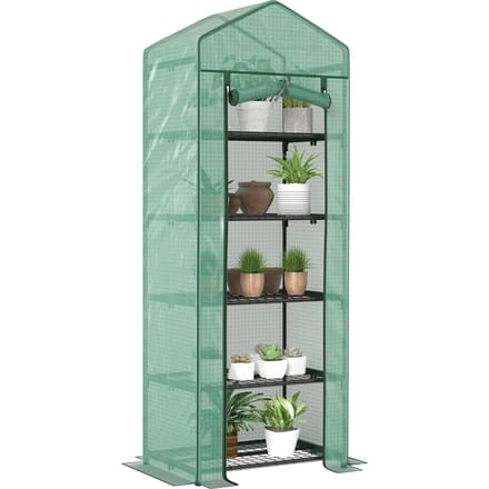 Outsunny-kas-PE-69x49x193cm-groen
