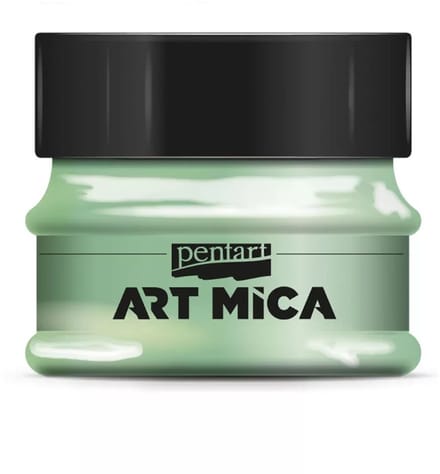 Pentart Art Mica Pigment Poeder Golden Green 9gr