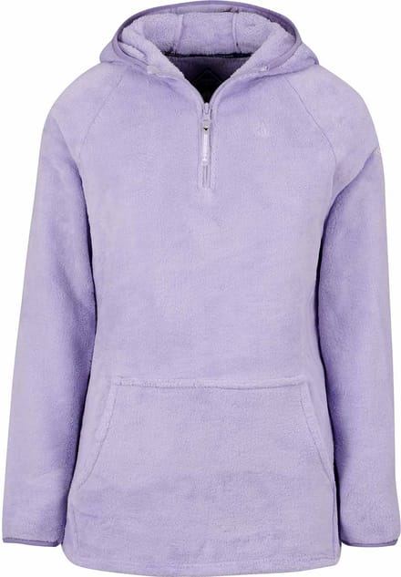 BJØRNSON Rane Micro Fleece - Hoody Trui - Pull-over - Dames - Maat 38 - Lila