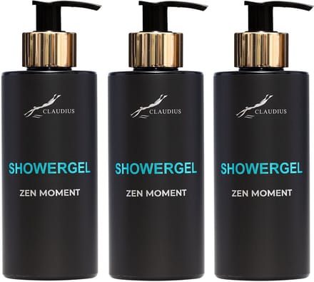 Showergel Zen Moment 300 ml - gouden pomp - 3 stuks