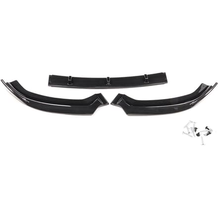 pour Lèvre de spoiler avant style S3 Fibre de carbone pour A3 S Line 8V 2017-2018 black