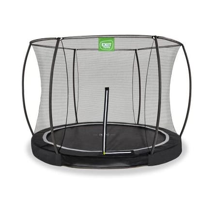 EXIT Black Edition Trampoline ø244cm - Inground - Ingraaftrampoline - Rond - Voor Kinderen - Zwart